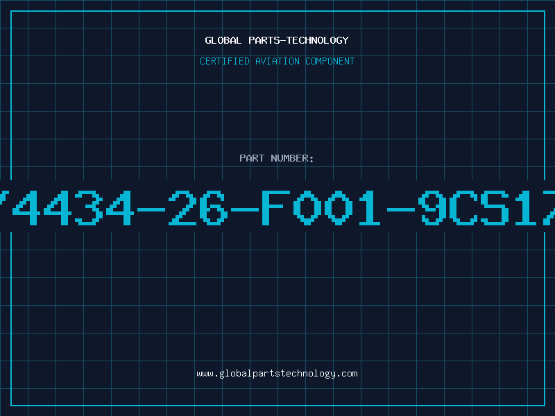 Aviation Part 44/4434-26-F001-9CS1784