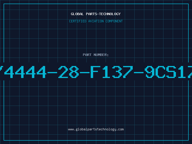 Aviation Part 44/4444-28-F137-9CS1784