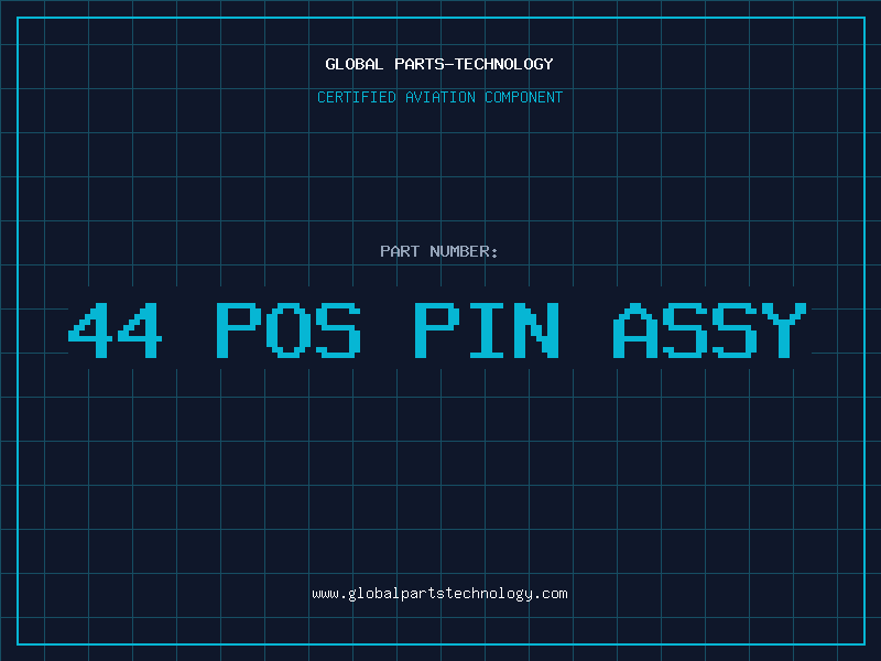 Aviation Part 44 POS PIN ASSY