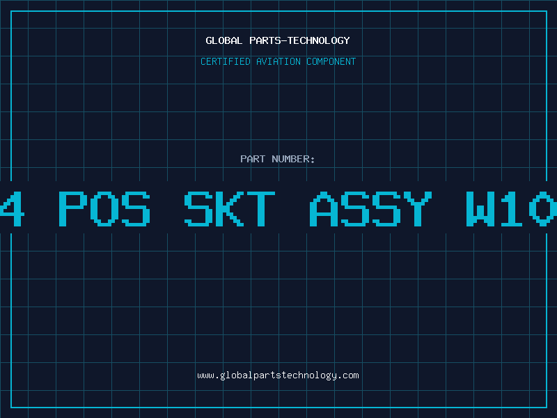 Aviation Part 44 POS SKT ASSY W100