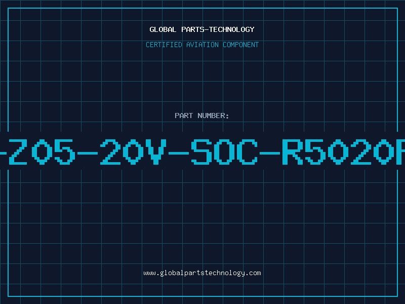 Aviation Part 44-Z05-20V-Soc-R5020pol