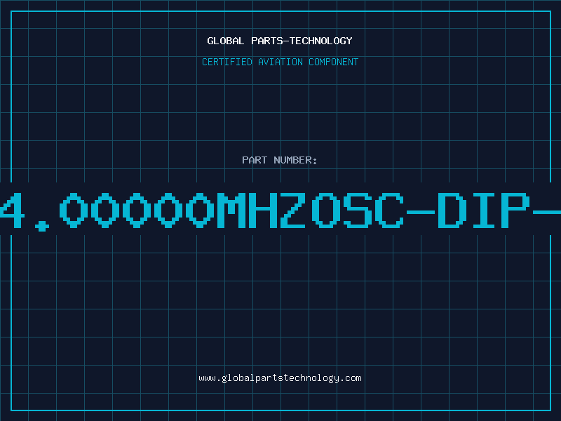 Aviation Part 44.00000MHZOSC-DIP-1