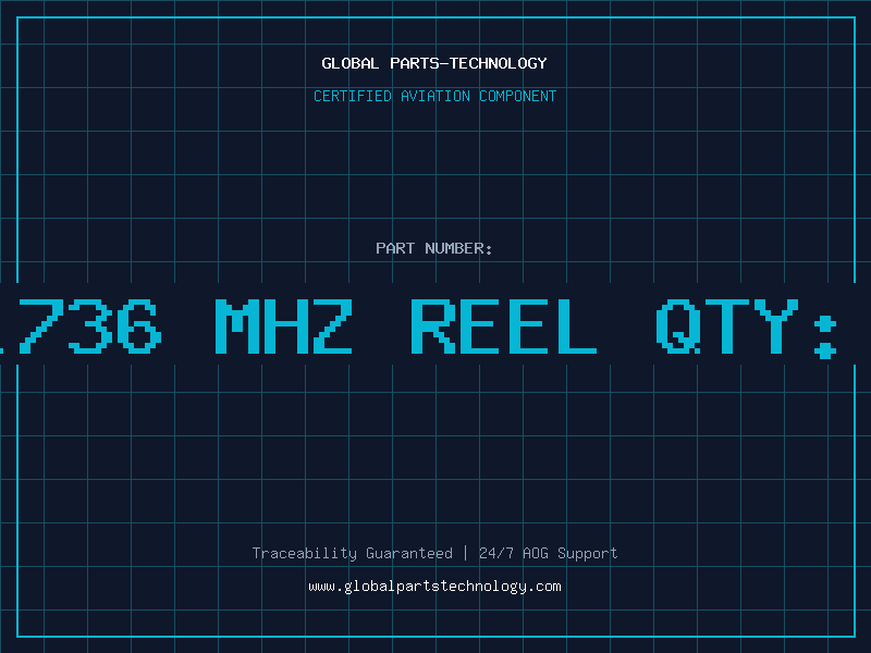 Aviation Part 44.736 MHZ REEL QTY: 75