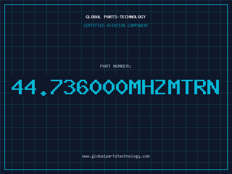 Aviation Part 44.736000MHZMTRN