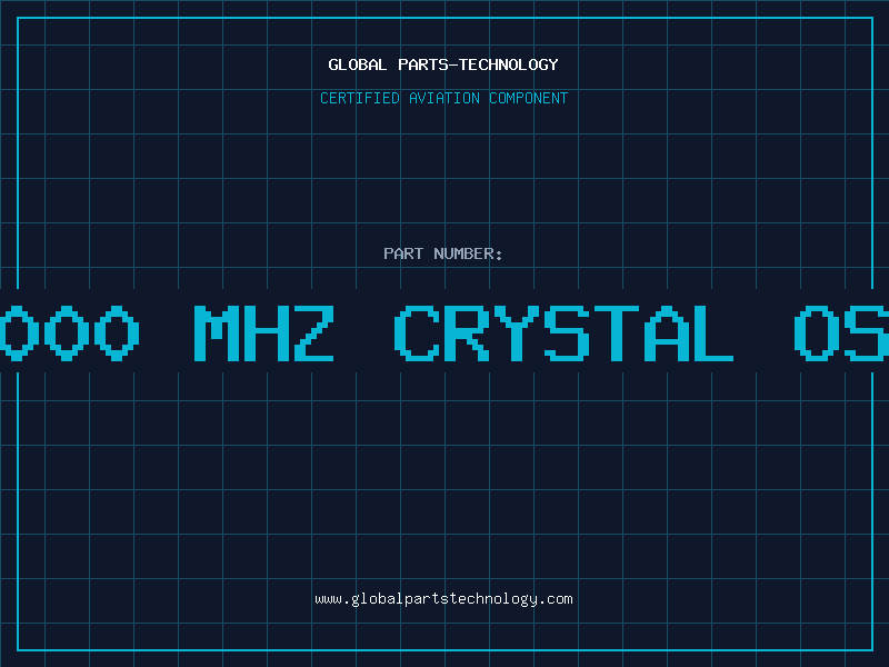 Aviation Part 44.900000 MHZ CRYSTAL OSC 91 D