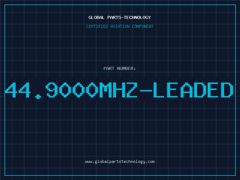 Aviation Part 44.9000MHZ-LEADED