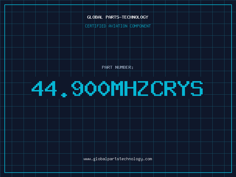 Aviation Part 44.900MHZCRYS