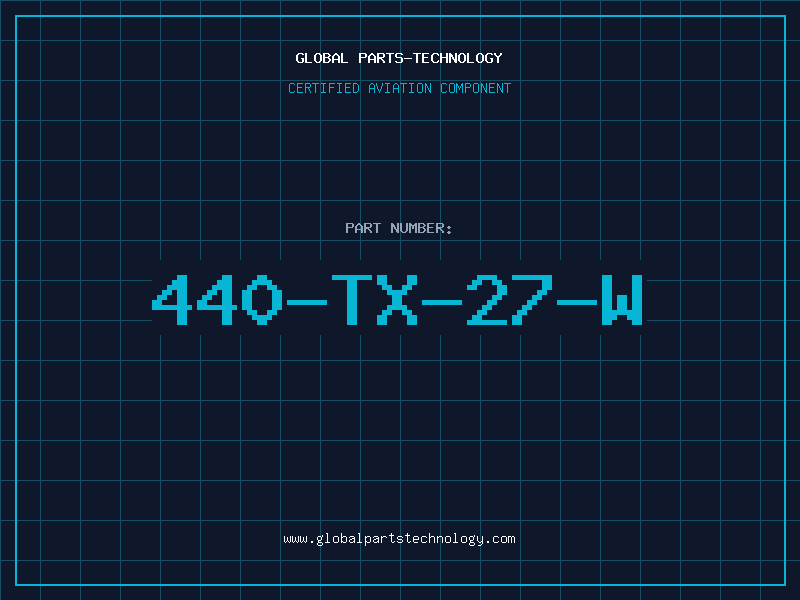 Aviation Part 440-TX-27-W