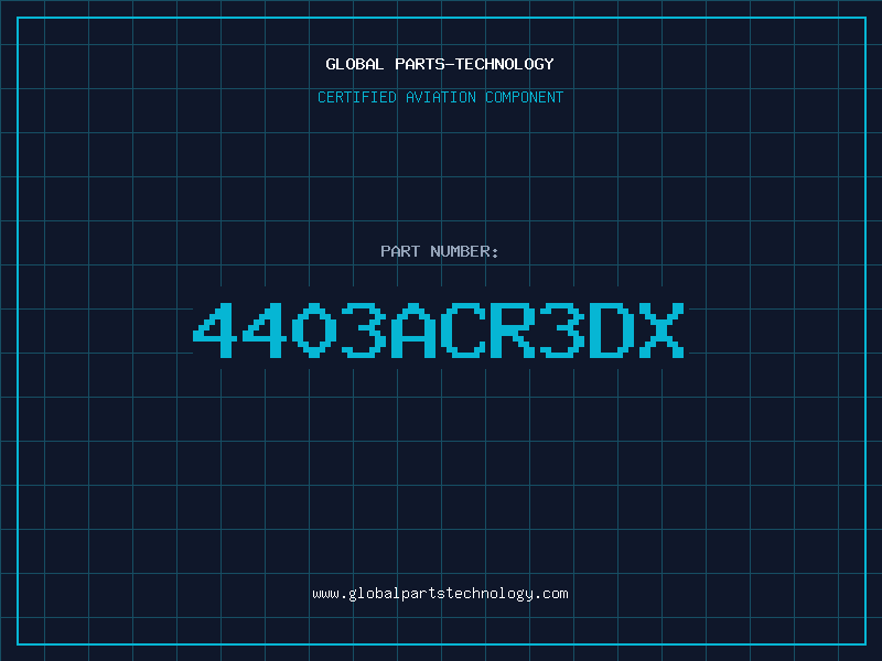 Aviation Part 4403ACR3DX
