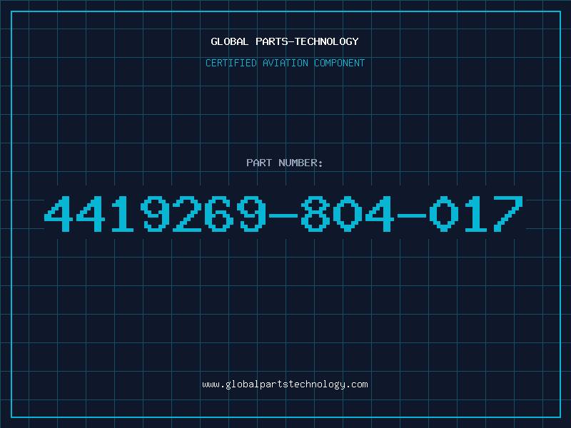 Aviation Part 4419269-804-017