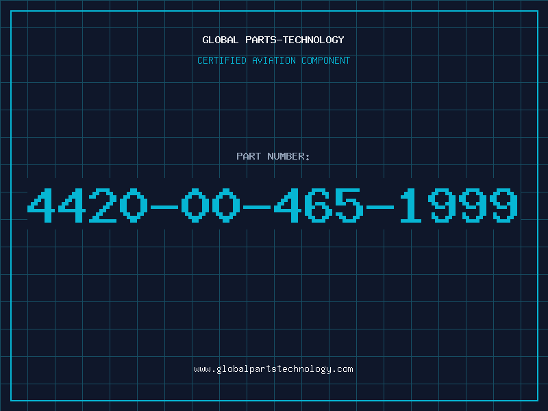 Aviation Part 4420-00-465-1999