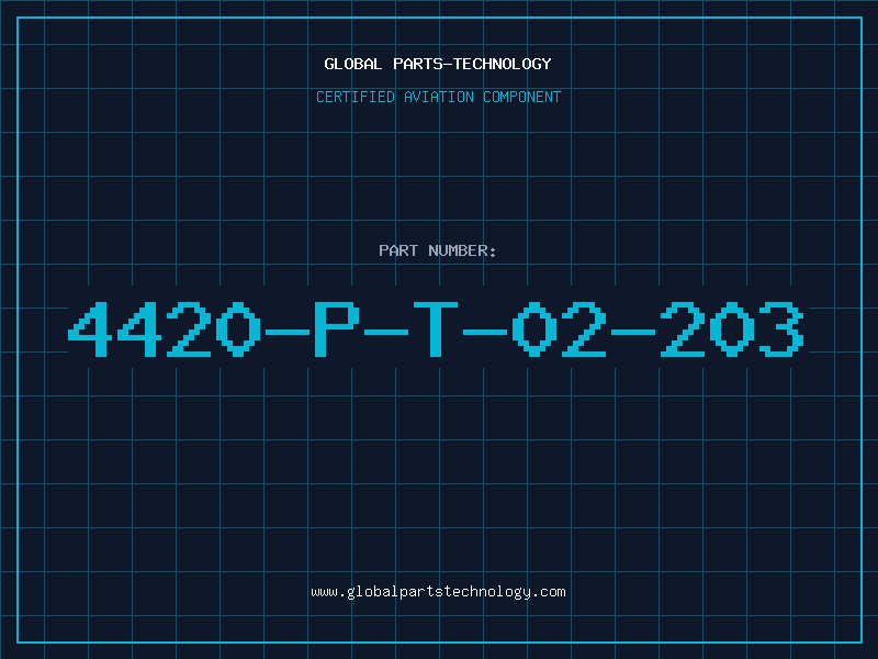 Aviation Part 4420-P-T-02-203