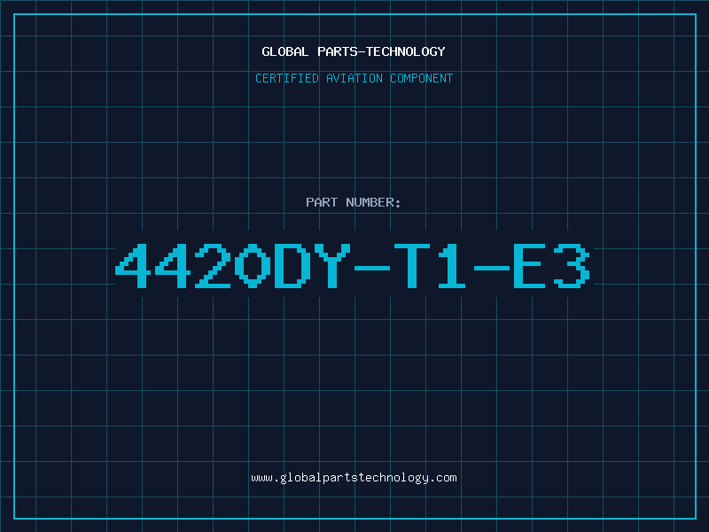 Aviation Part 4420DY-T1-E3