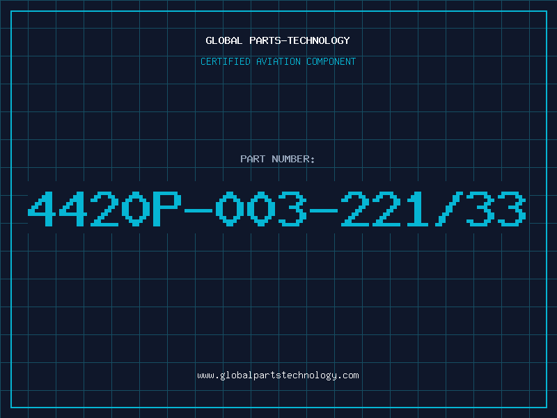 Aviation Part 4420P-003-221/33