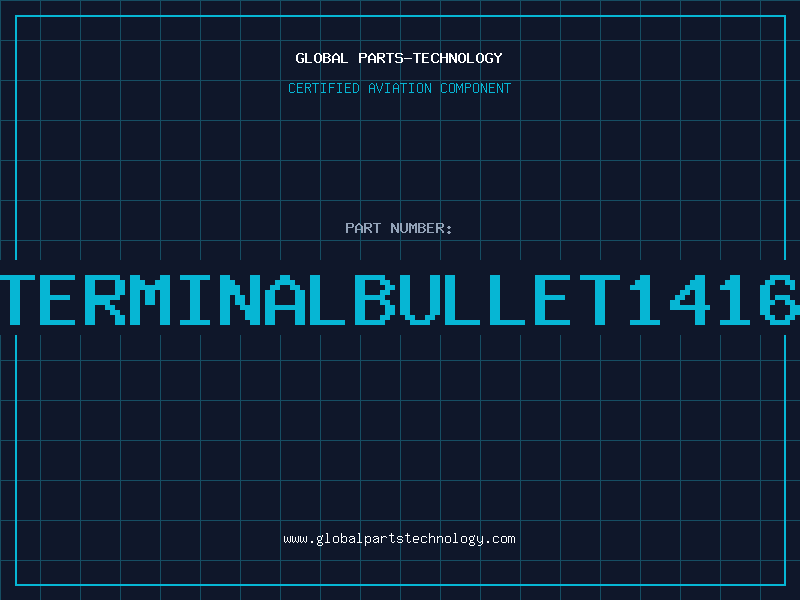 Aviation Part 442205TerminalBullet1416GAMale