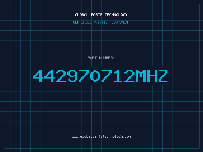 Aviation Part 442970712MHZ