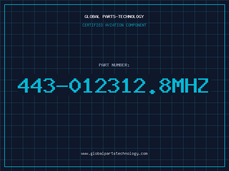 Aviation Part 443-012312.8MHZ