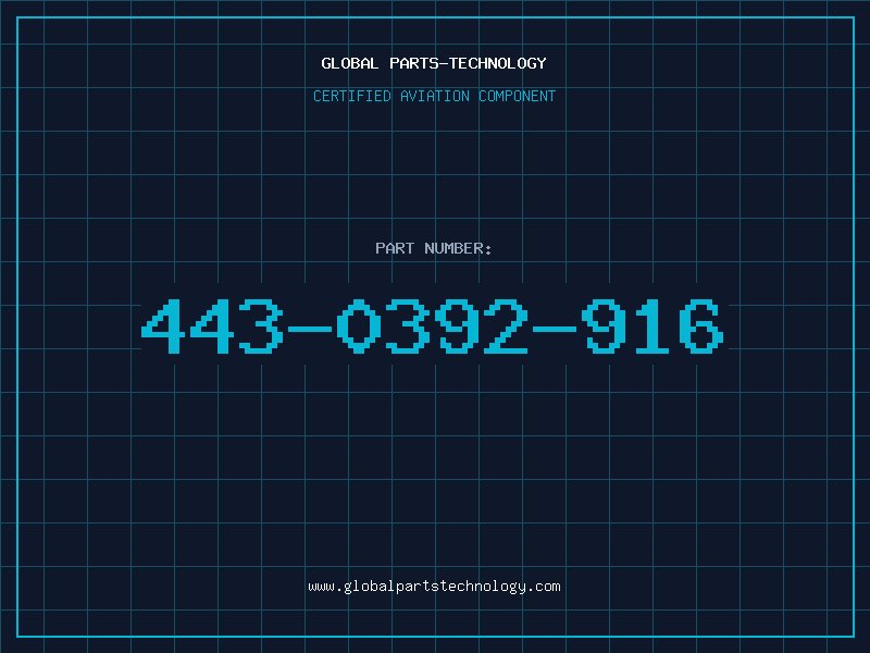 Aviation Part 443-0392-916