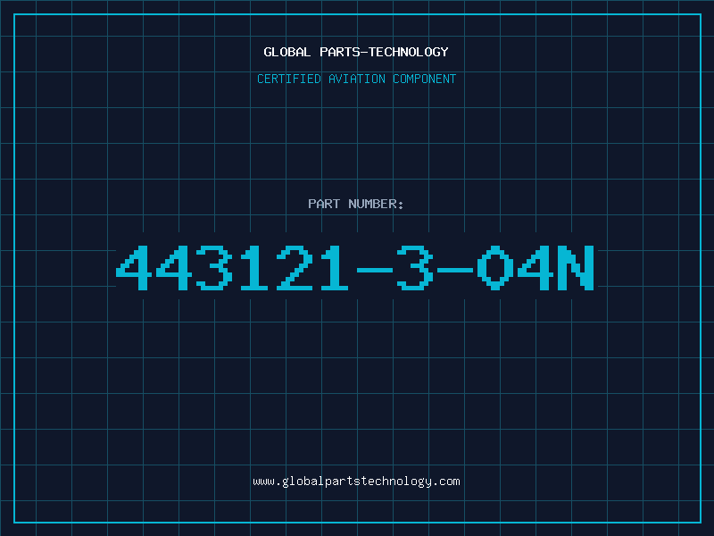 Aviation Part 443121-3-04N