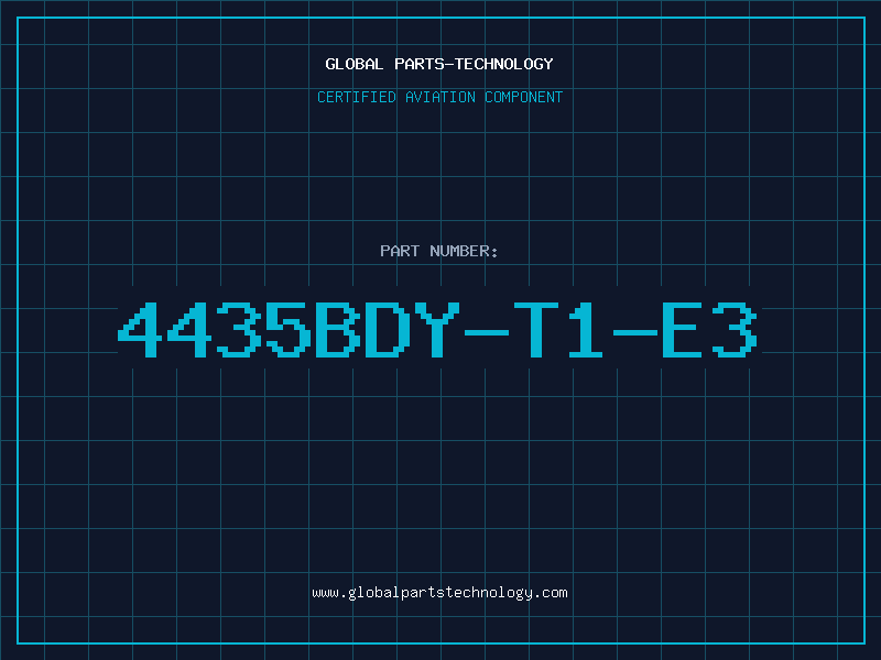 Aviation Part 4435BDY-T1-E3
