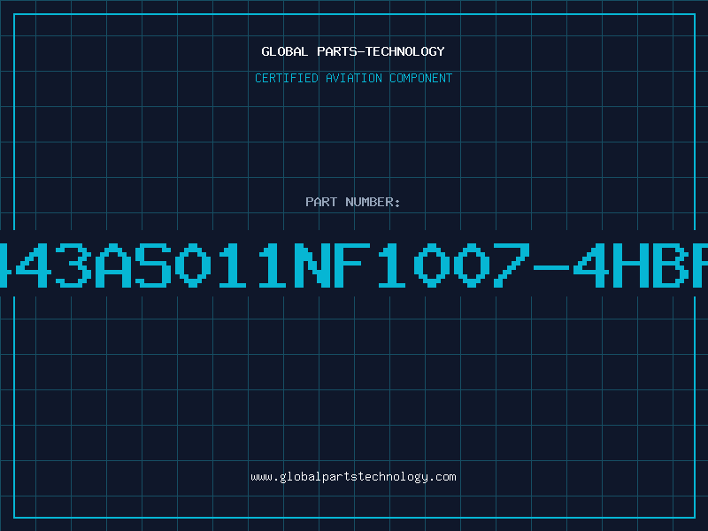 Aviation Part 443AS011NF1007-4HBP