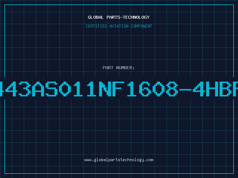 Aviation Part 443AS011NF1608-4HBP