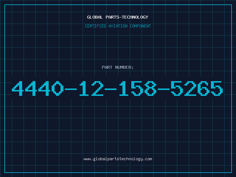 Aviation Part 4440-12-158-5265