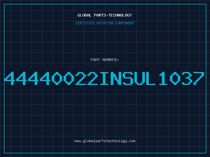 Aviation Part 44440022INSUL1037