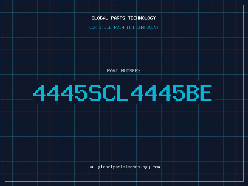 Aviation Part 4445SCL4445BE