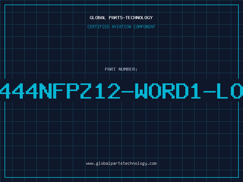 Aviation Part 444NFPZ12-WORD1-LO