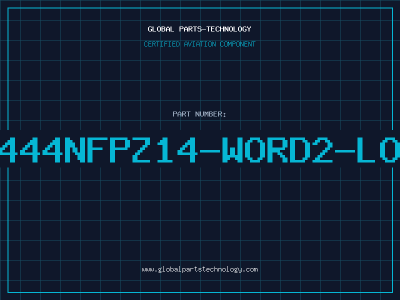 Aviation Part 444NFPZ14-WORD2-LO