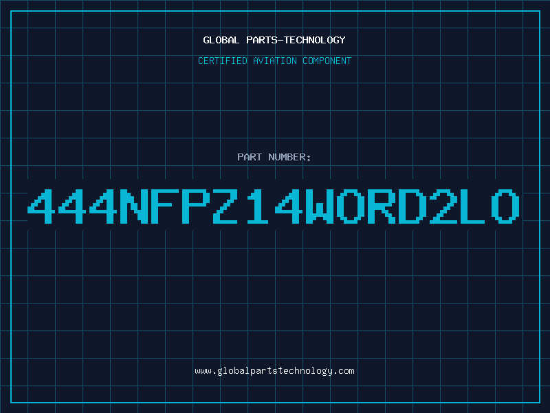 Aviation Part 444NFPZ14WORD2LO
