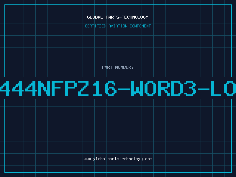 Aviation Part 444NFPZ16-WORD3-LO