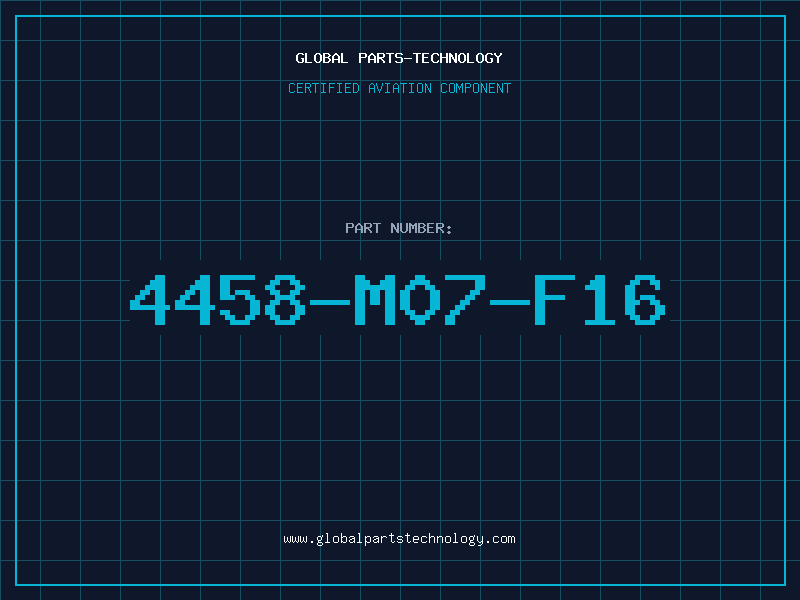 Aviation Part 4458-M07-F16