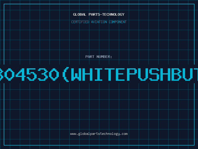 Aviation Part 445804530WHITEPUSHBUTTON