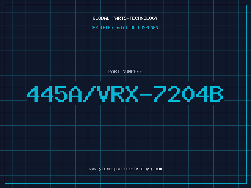 Aviation Part 445A/VRX-7204B