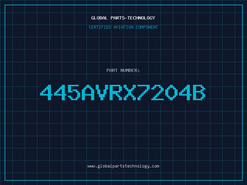 Aviation Part 445AVRX7204B