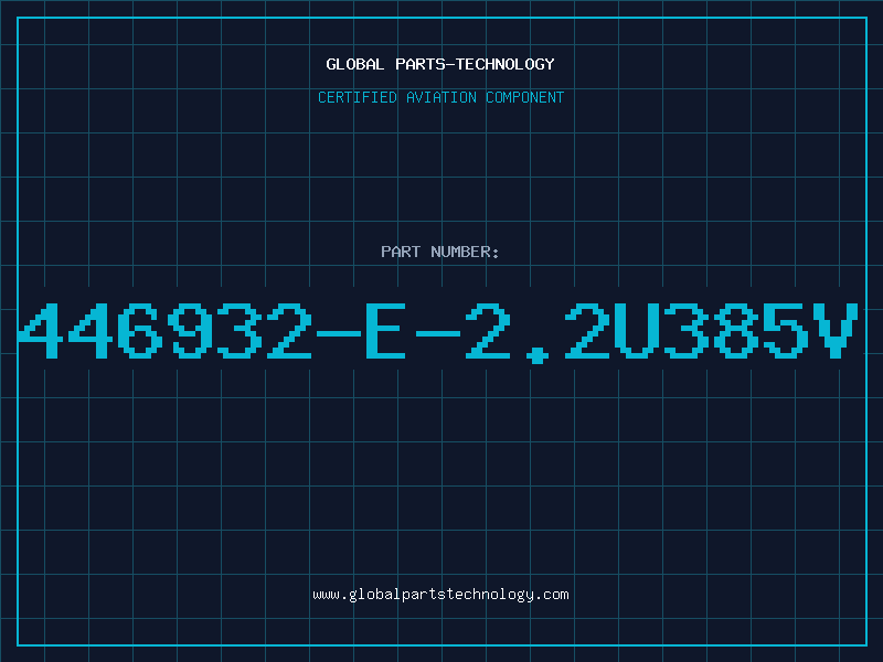 Aviation Part 446932-E-2.2U385V