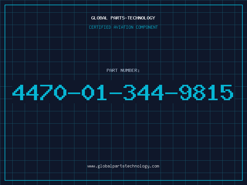 Aviation Part 4470-01-344-9815