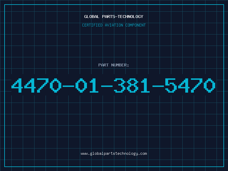 Aviation Part 4470-01-381-5470