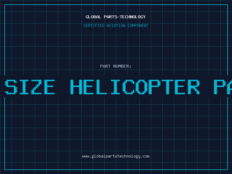 Aviation Part 450 size helicopter parts