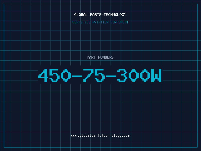 Aviation Part 450-75-300W