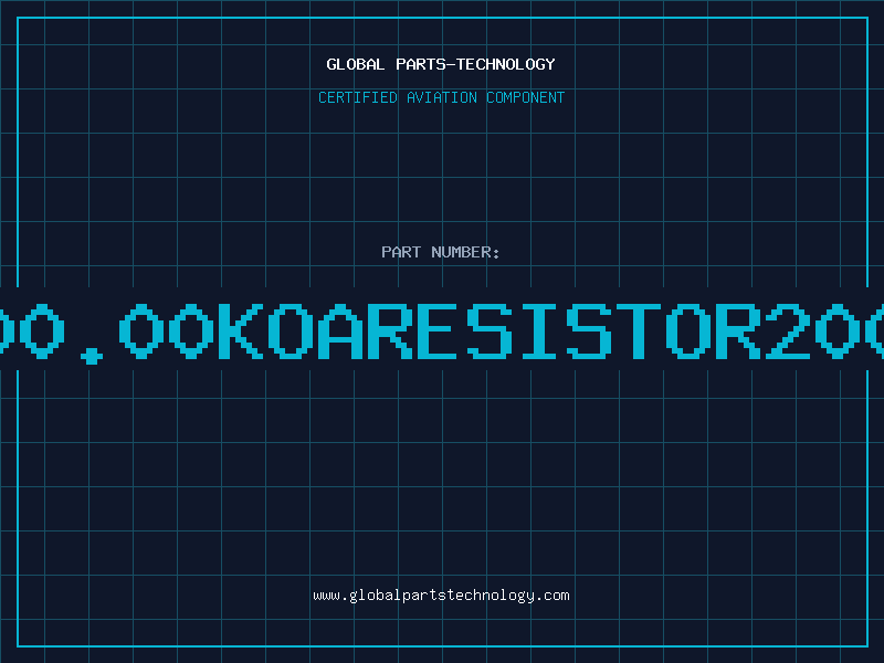 Aviation Part 4500.00KOARESISTOR200K0