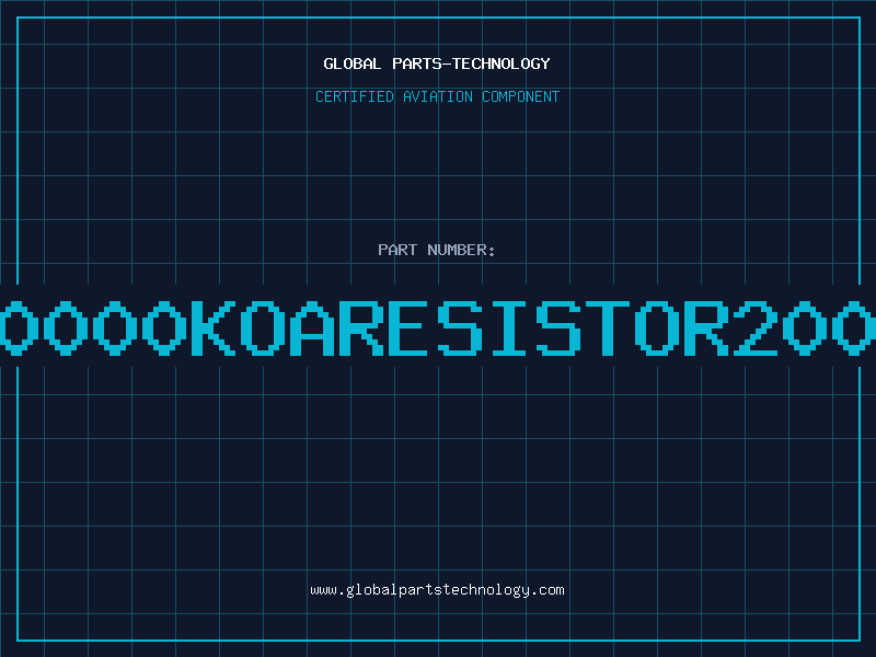 Aviation Part 450000KOARESISTOR200K0
