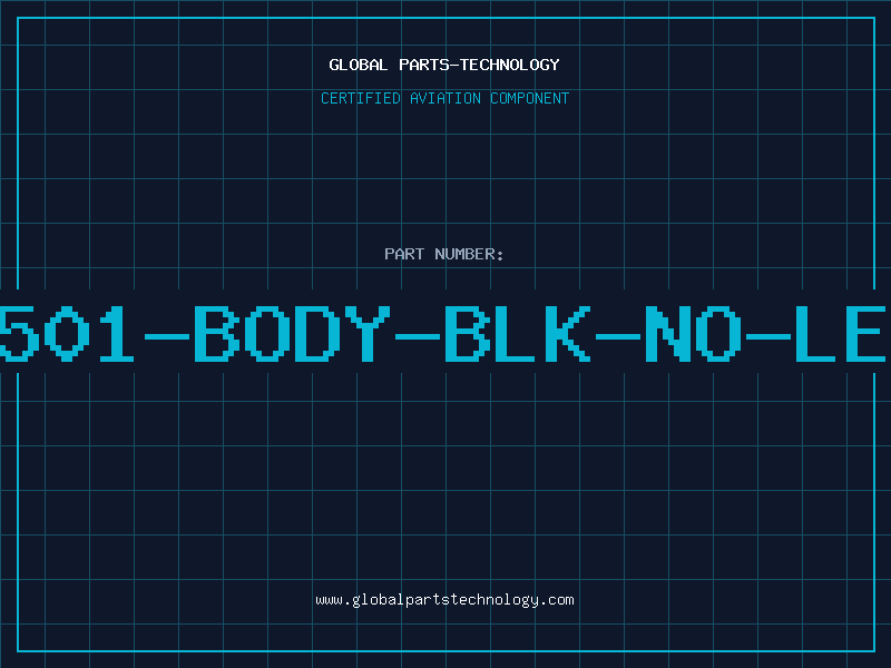 Aviation Part 4501-BODY-BLK-NO-LED