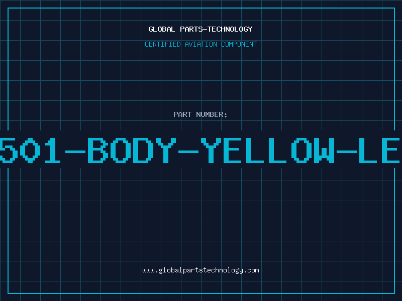 Aviation Part 4501-BODY-YELLOW-LED
