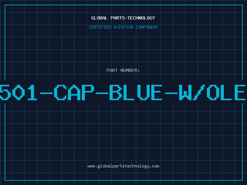 Aviation Part 4501-CAP-BLUE-W/OLED