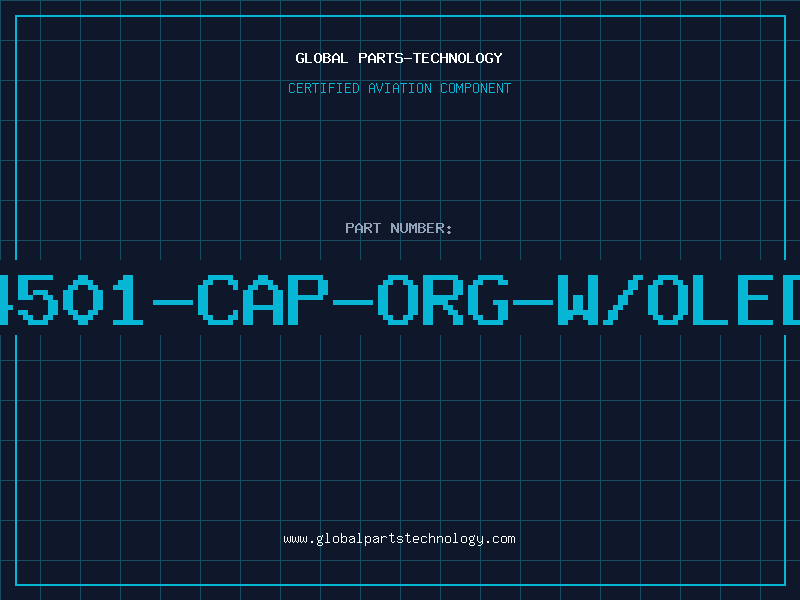 Aviation Part 4501-CAP-ORG-W/OLED