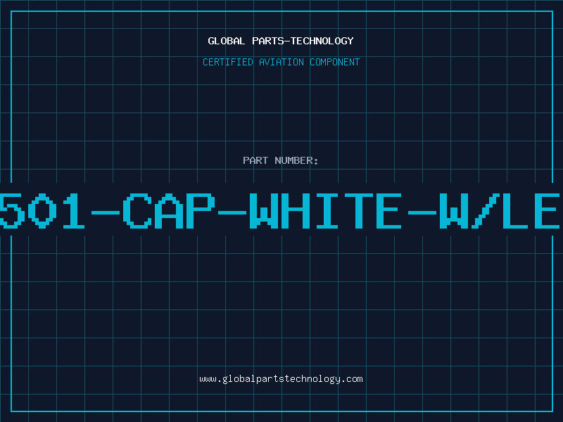 Aviation Part 4501-CAP-WHITE-W/LED