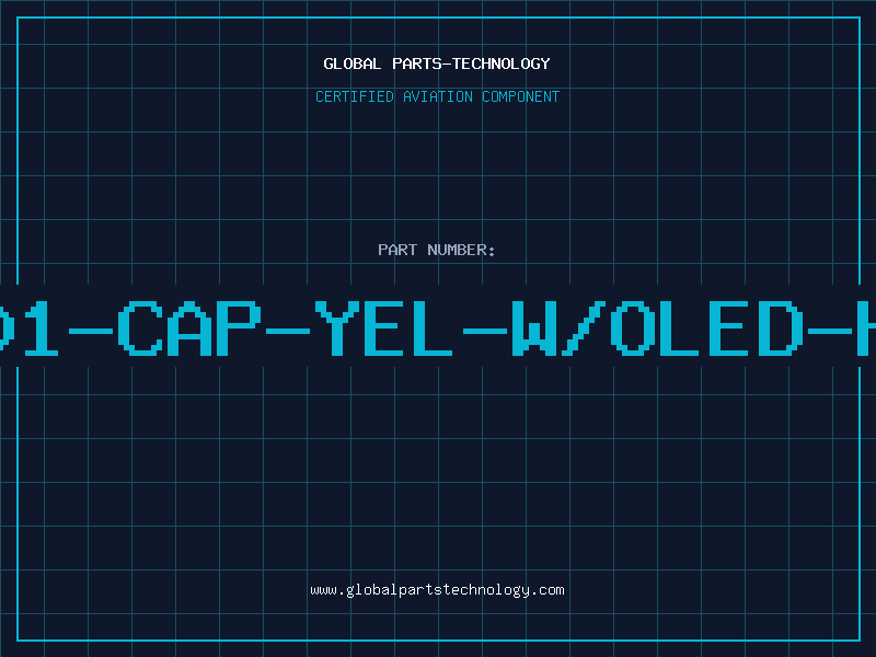 Aviation Part 4501-CAP-YEL-W/OLED-HOL